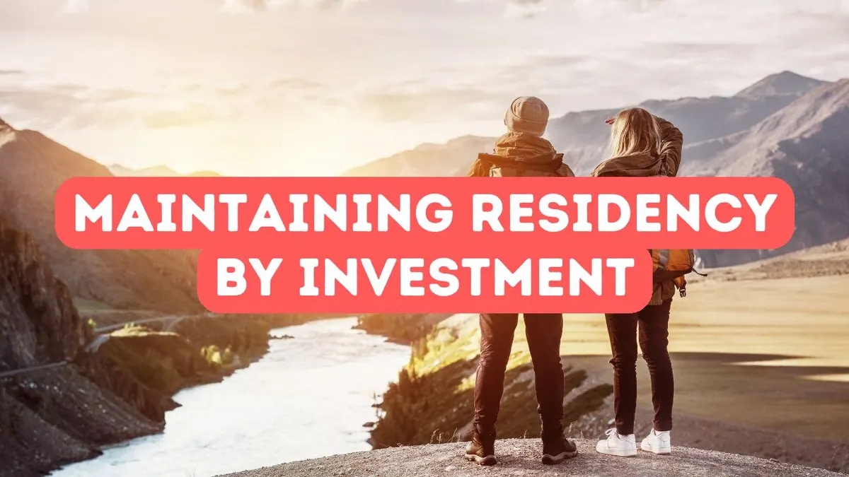 Comment maintenir votre résidence selon le statut d’investissement