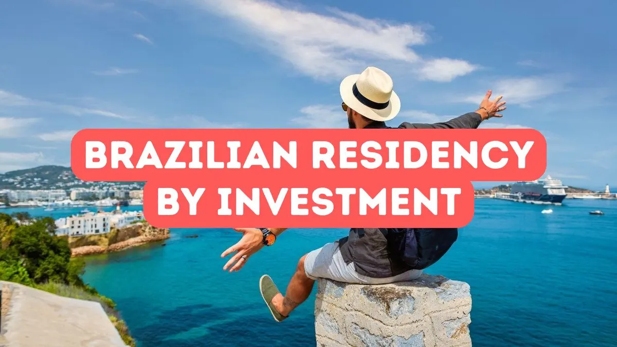 Pourquoi le Brésil est un excellent choix de résidence par investissement