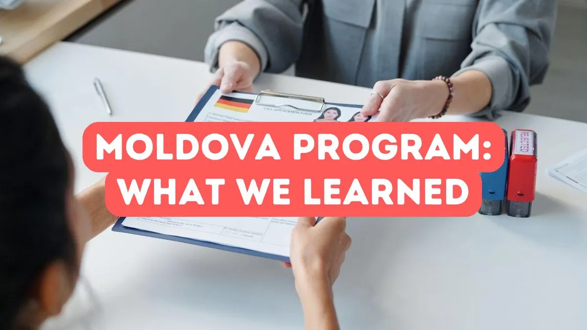 Moldova’s Now-Defunct Program: Lessons Learned
