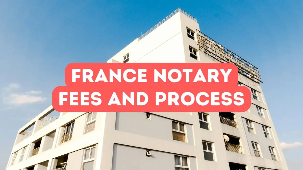 Notaire, acte de propriété et honoraires en France